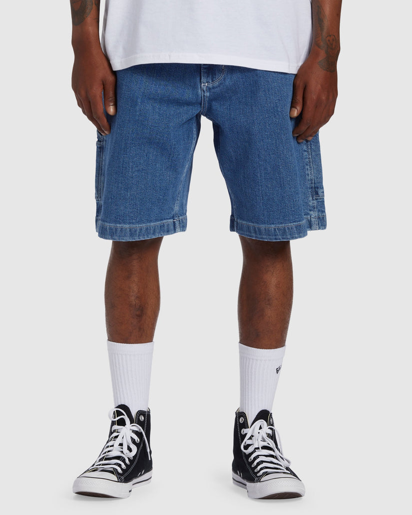 Mens Bad Dog Workwear Shorts