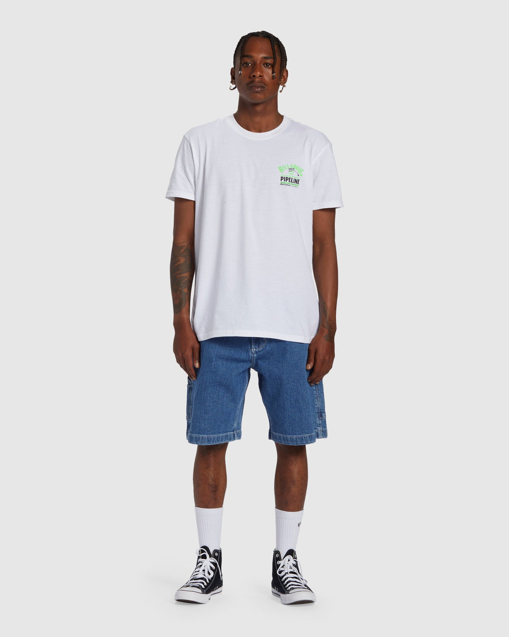 Mens Bad Dog Workwear Shorts