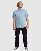 Mens Sundays Short Sleeve Shirt