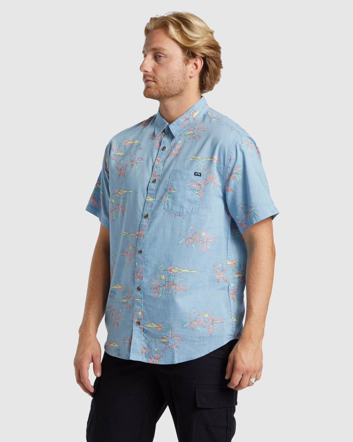 Mens Sundays Short Sleeve Shirt