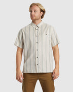 Mens Sundays Jacquard Short Sleeve Shirt
