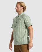 Mens Sundays Jacquard Short Sleeve Shirt