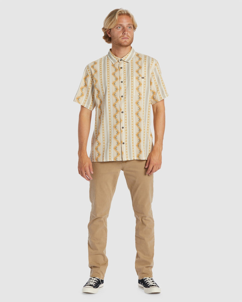Mens Sundays Jacquard Shirt