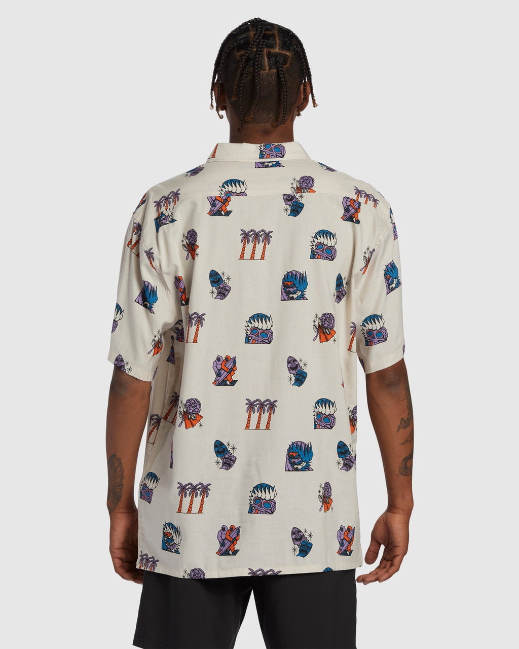 Mens Turn The Tide Short Sleeve Shirt