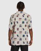 Mens Turn The Tide Short Sleeve Shirt