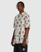 Mens Turn The Tide Short Sleeve Shirt