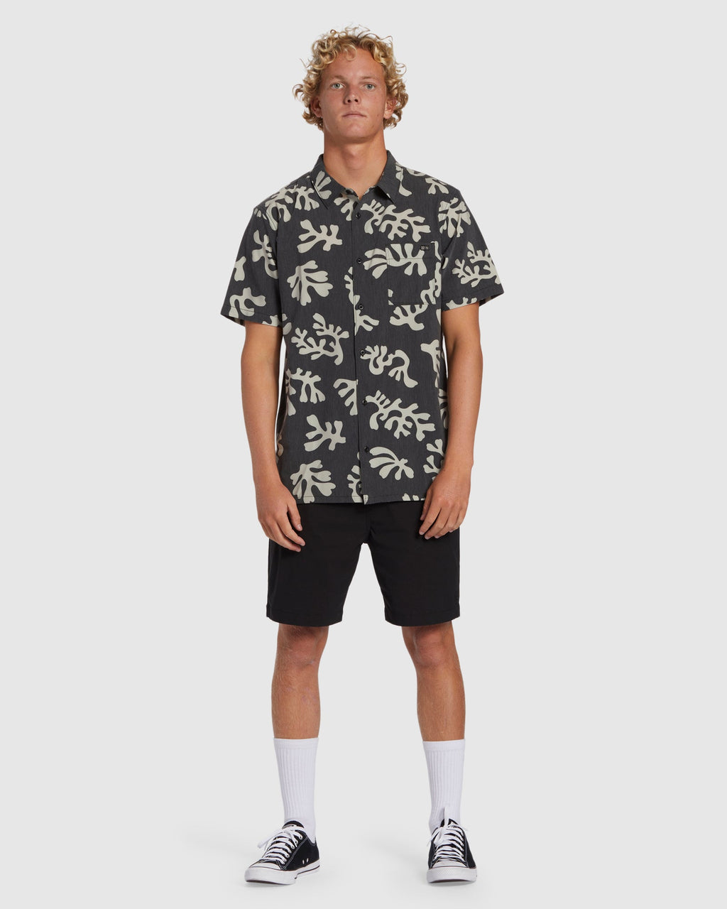 Mens Coral Gardeners Surftrek Short Sleeve Shirt