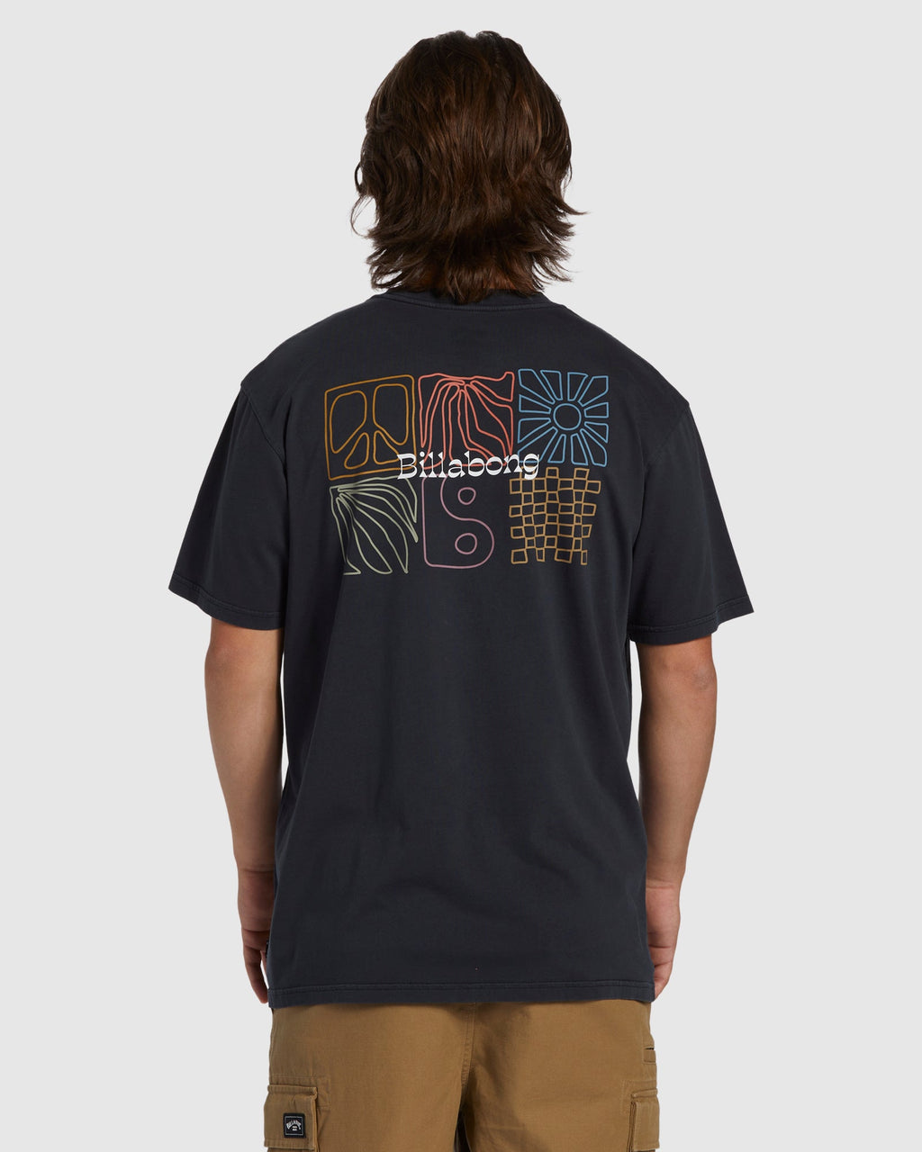 Mens Reflections Wave Wash T-Shirt