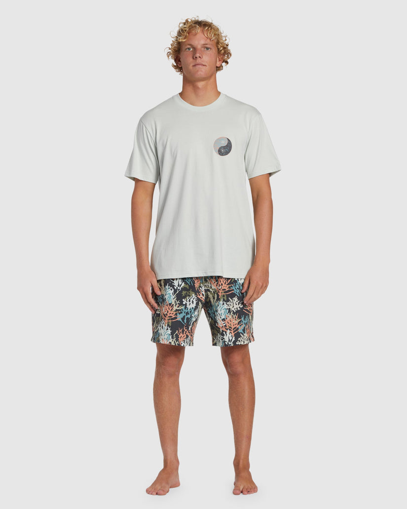 Mens Coral Gardeners Yin Yang T-Shirt