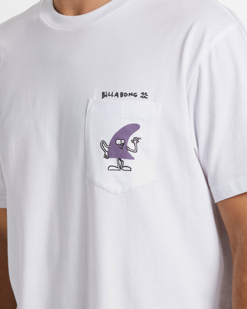 Mens Funghi Pocket T-Shirt