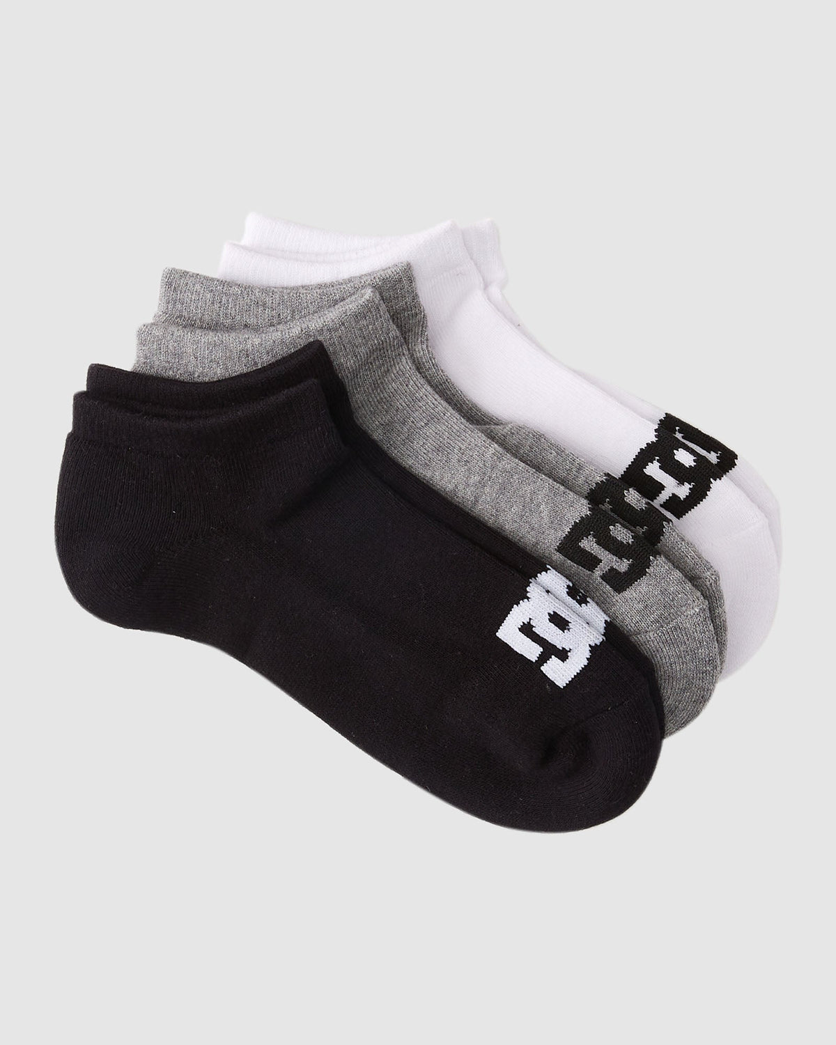 Boys 8 -16 DC 3 Pack Ankle Socks