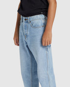 Boys 8 -16 Worker Baggy Carpenter Denim Pants