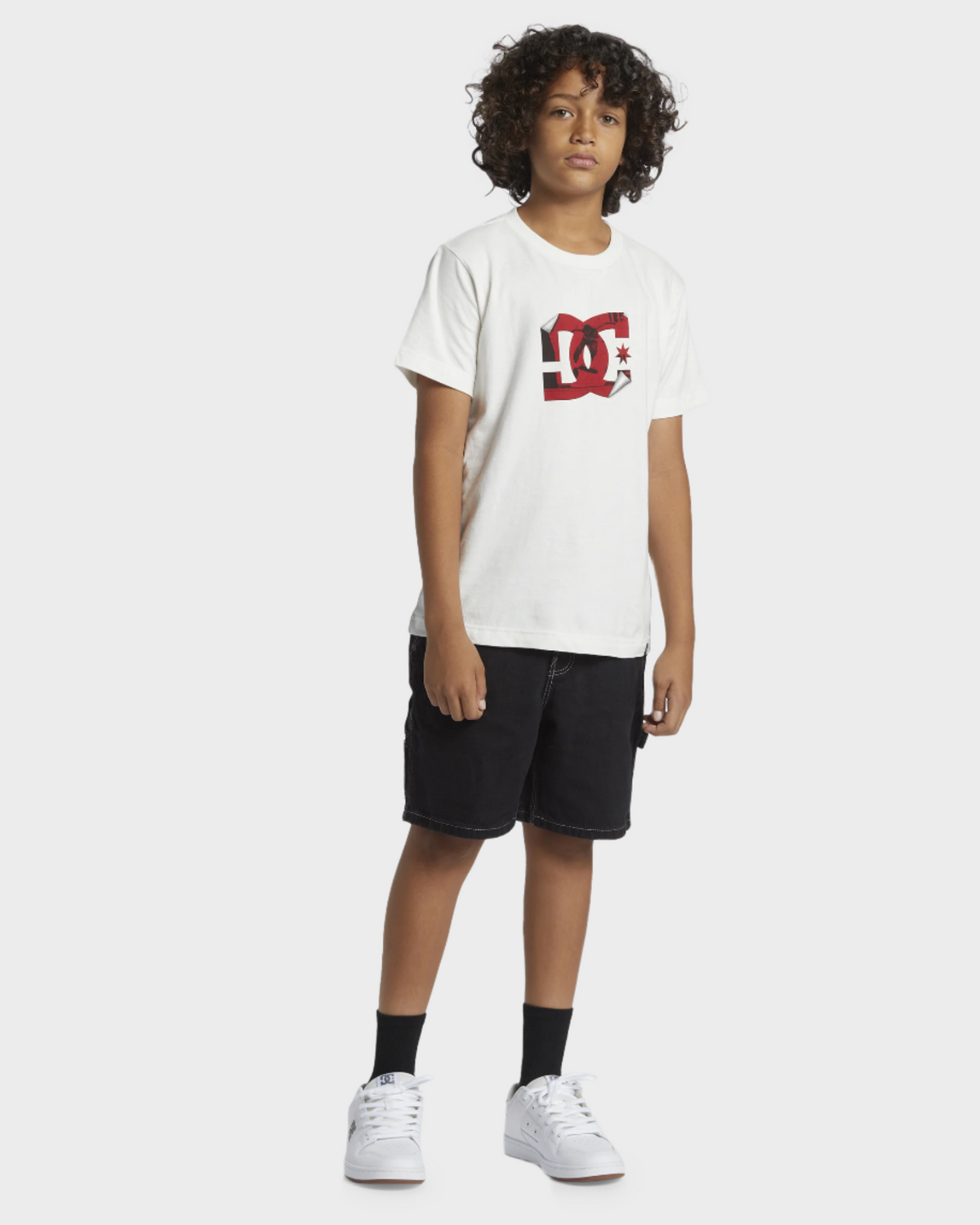 Boys 8-16 Carpenter Baggy Denim Shorts