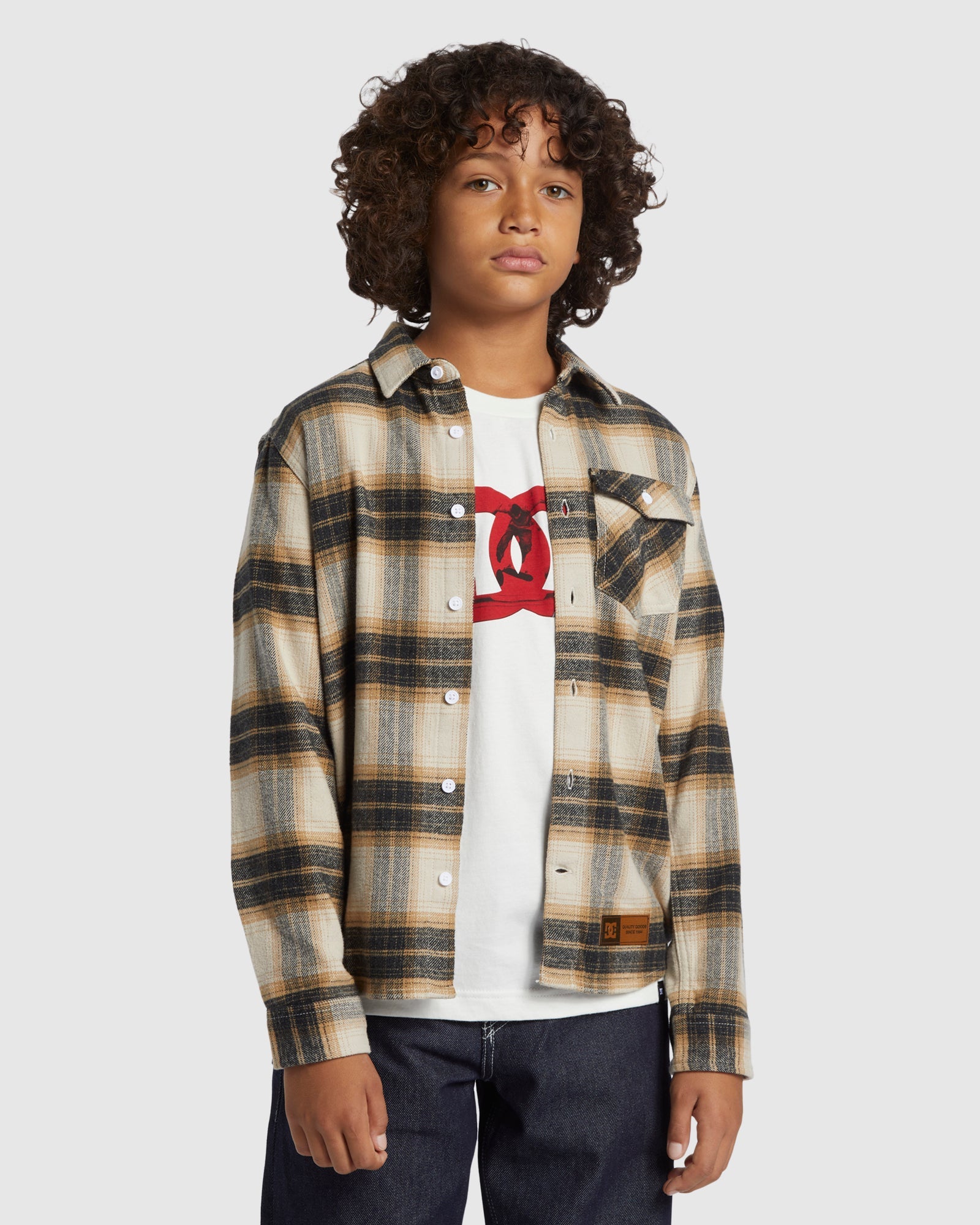 Buy Boys 8-16 Marshal Flannel Shirt by DC Shoes | Amazon Surf NZ
