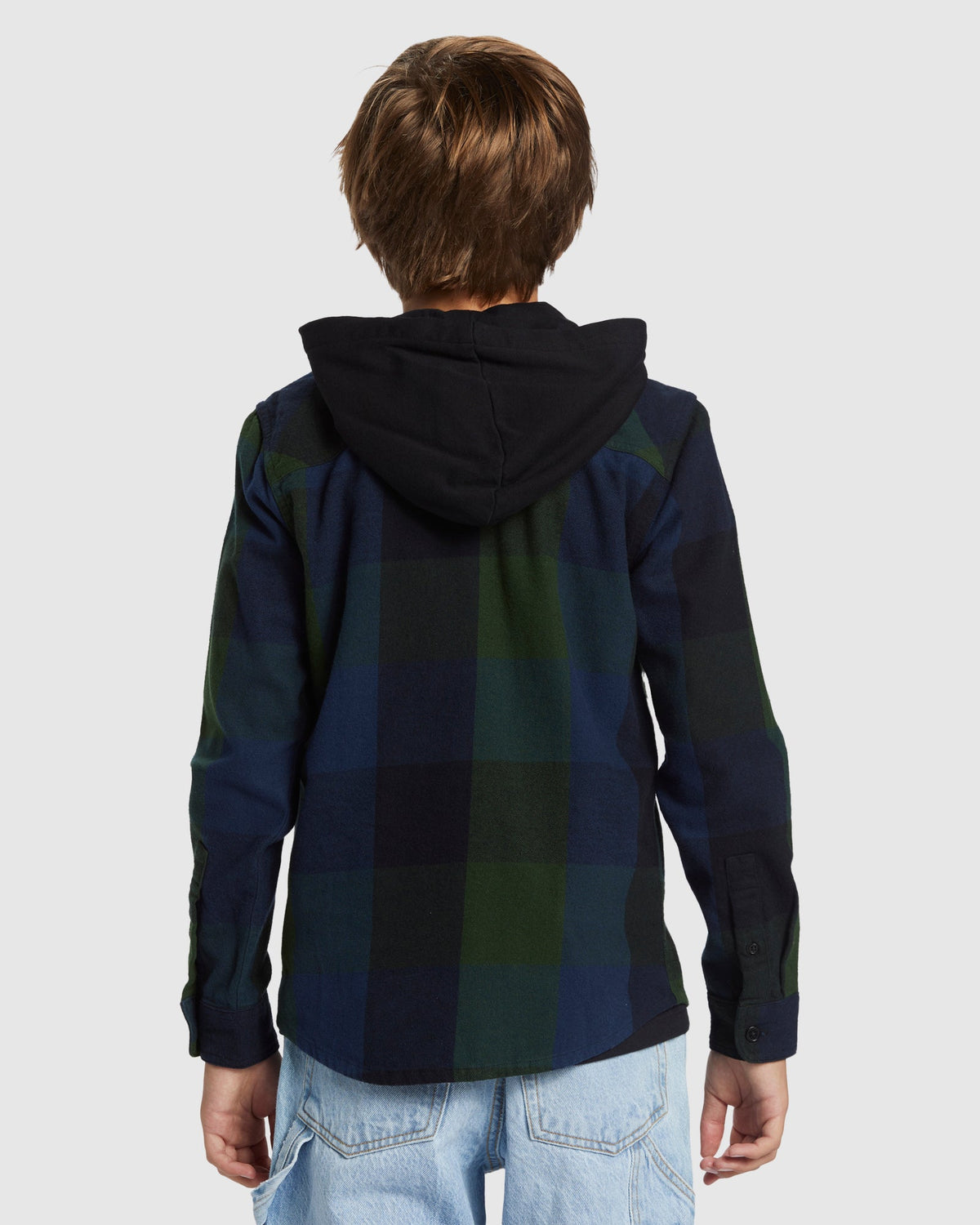 Boys 8-16 Ruckus Hooded Flannel Shirt