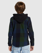 Boys 8-16 Ruckus Hooded Flannel Shirt
