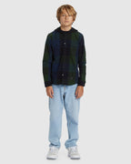 Boys 8-16 Ruckus Hooded Flannel Shirt