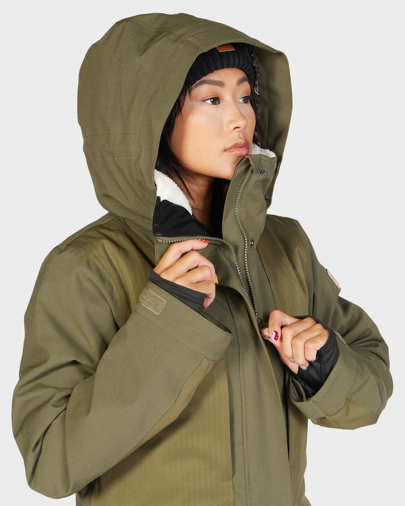 Womens Panoramic Parka Snow Jacket