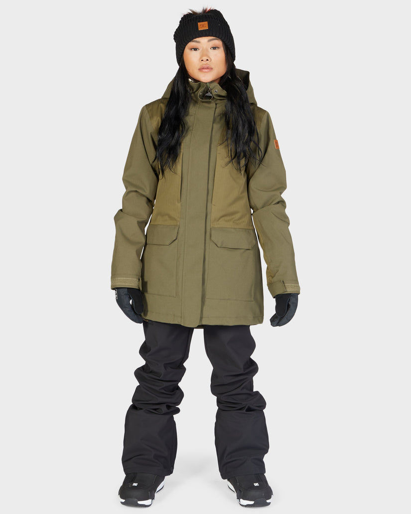 Womens Panoramic Parka Snow Jacket