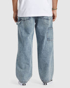 Mens Worker Baggy Carpenter RDI Denim Pants