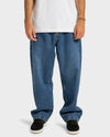 Mens Worker Baggy Relaxed Fit Jeans