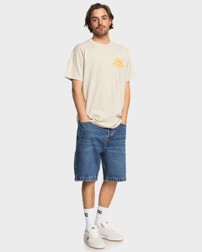 Mens Worker Baggy 19.5" Denim Shorts