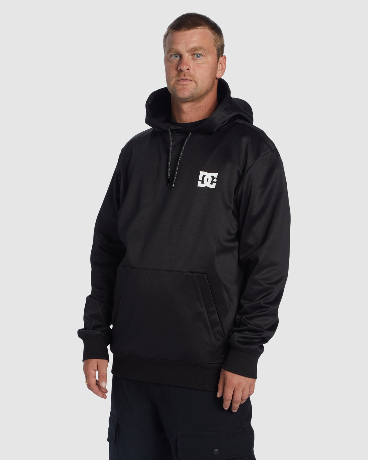 Mens Twisted Pullover Hoodie