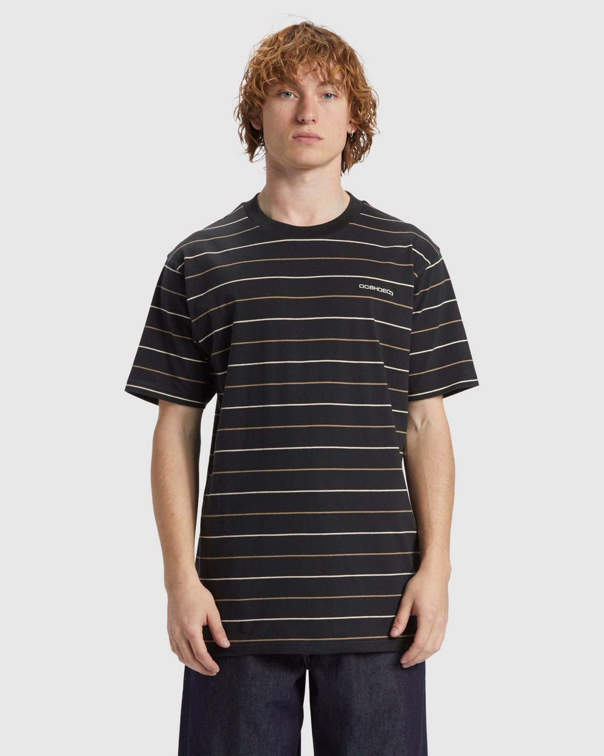 Mens Lowstate Stripe T-Shirt