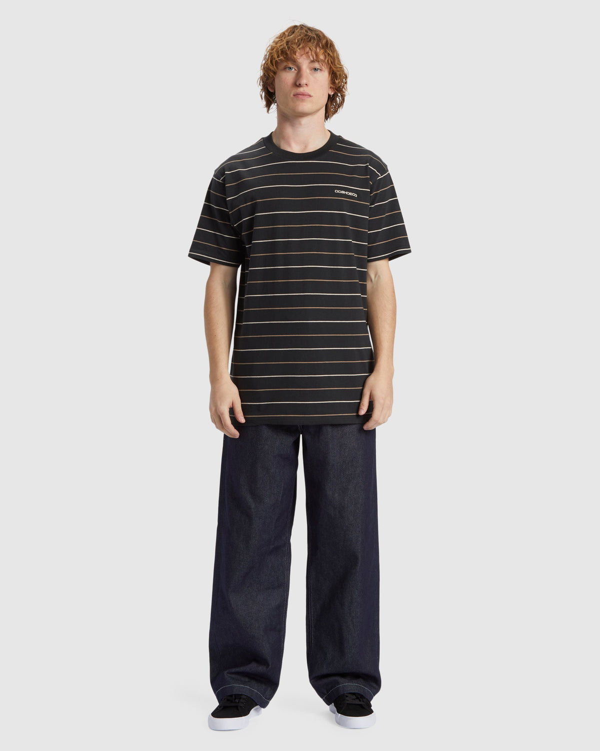 Mens Lowstate Stripe T-Shirt