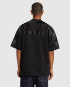 Mens Mens Blackout Football Jersey Short Sleeve Shirt