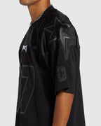 Mens Mens Blackout Football Jersey Short Sleeve Shirt