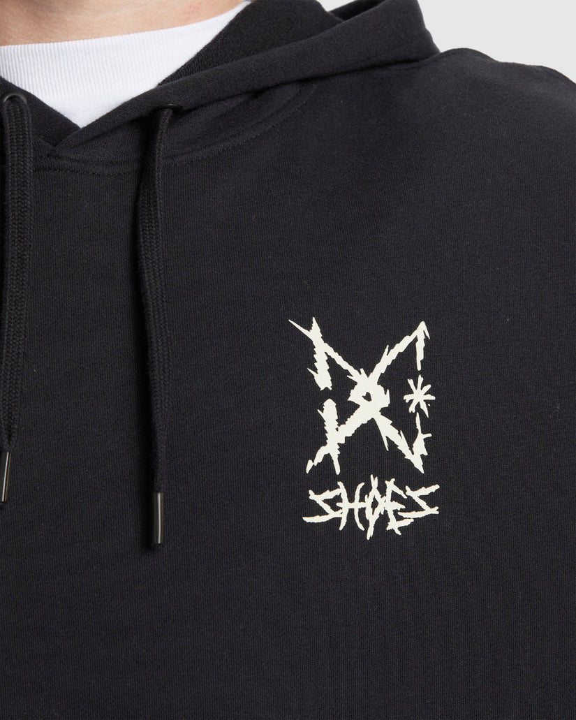 Mens Rocker Pullover Hoodie