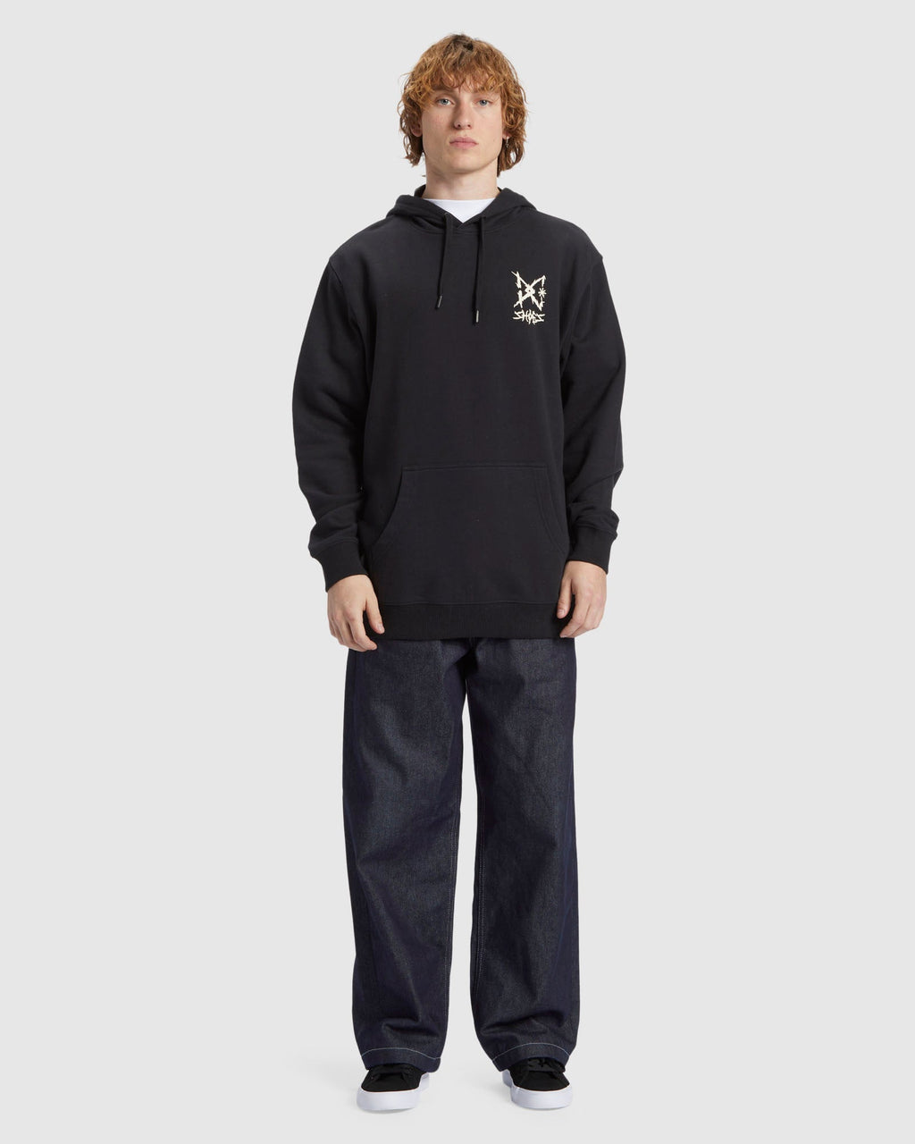 Mens Rocker Pullover Hoodie