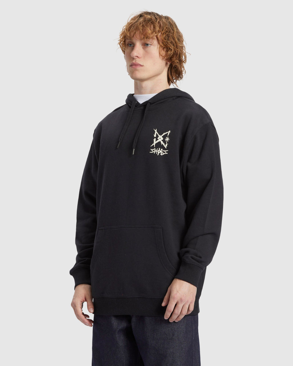 Mens Rocker Pullover Hoodie