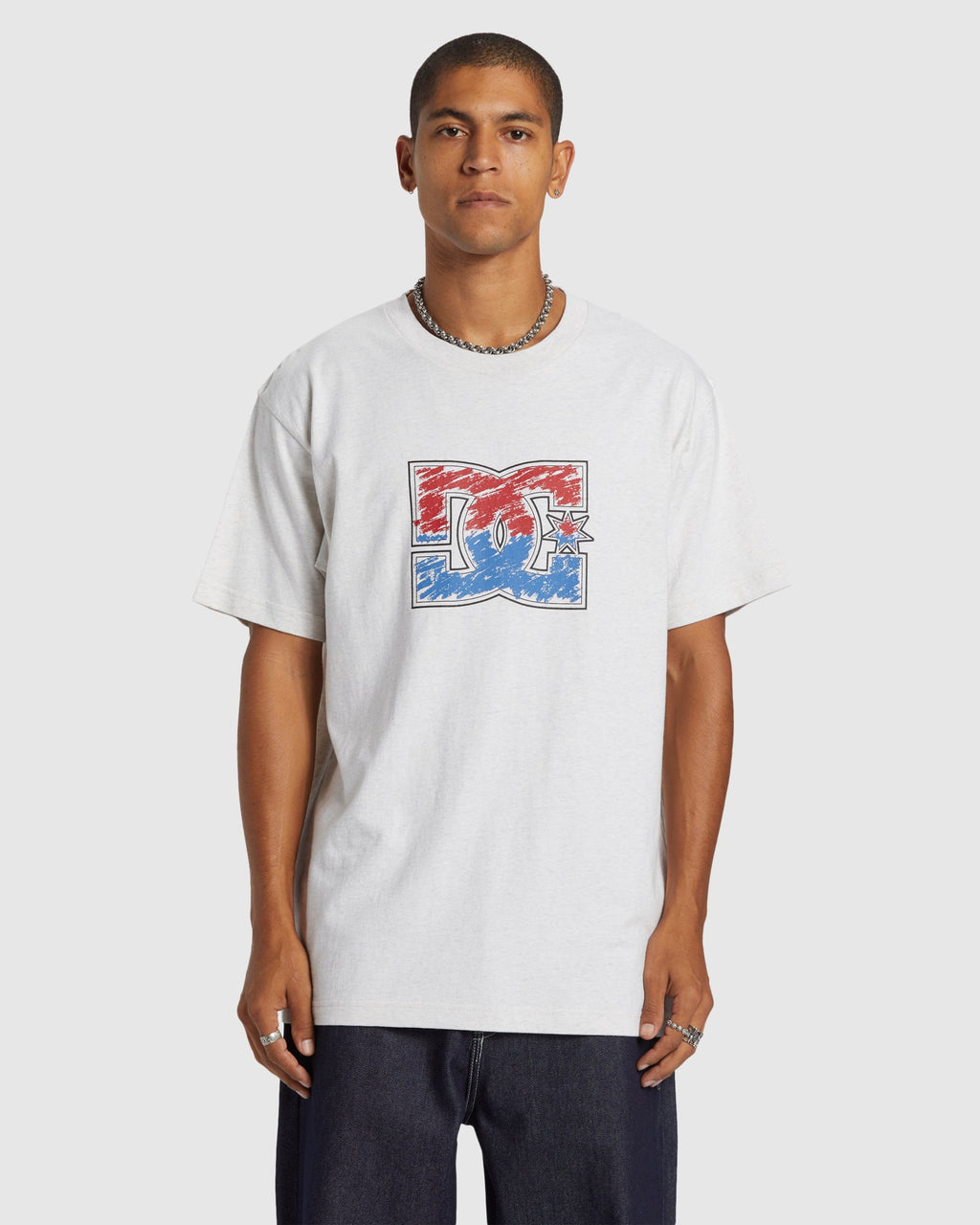 Mens DC Star Inline Heritage T-Shirt
