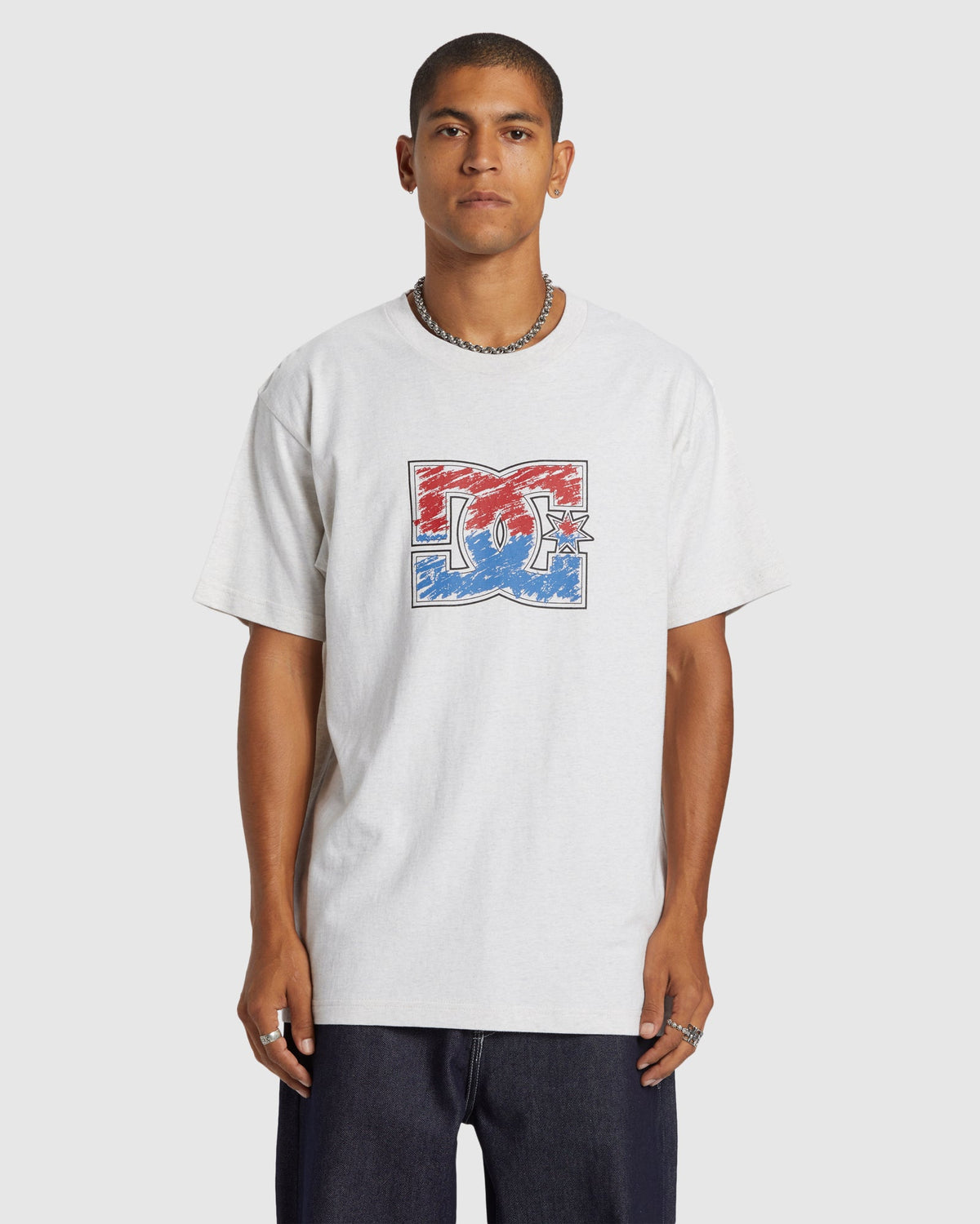 Mens DC Star Inline Heritage T-Shirt