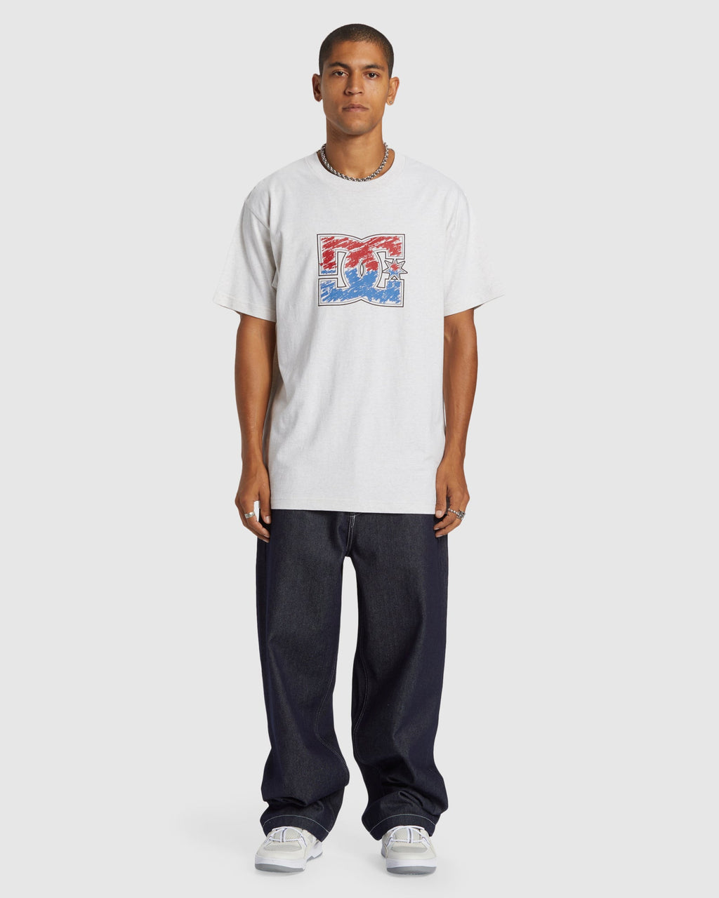 Mens DC Star Inline Heritage T-Shirt