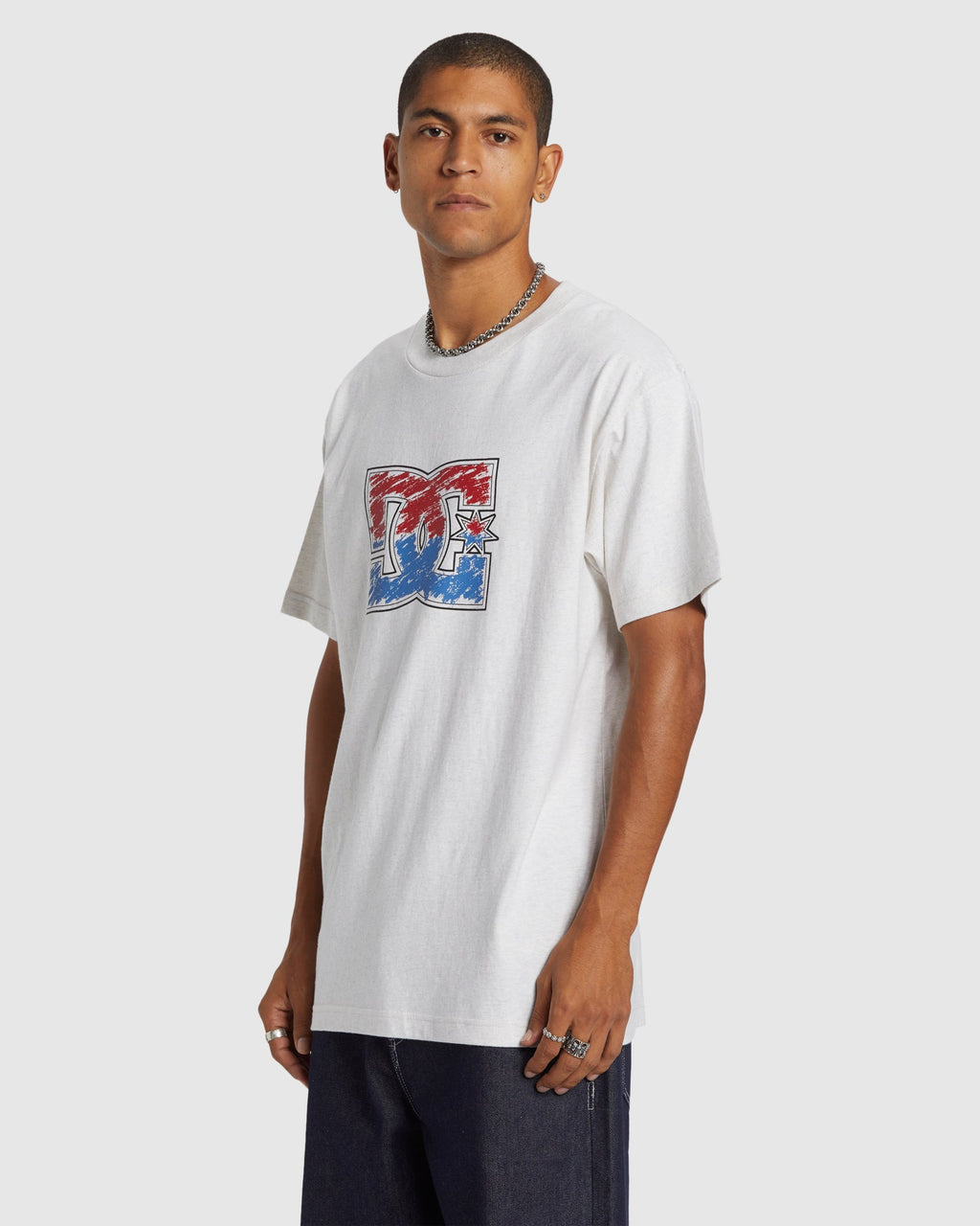 Mens DC Star Inline Heritage T-Shirt