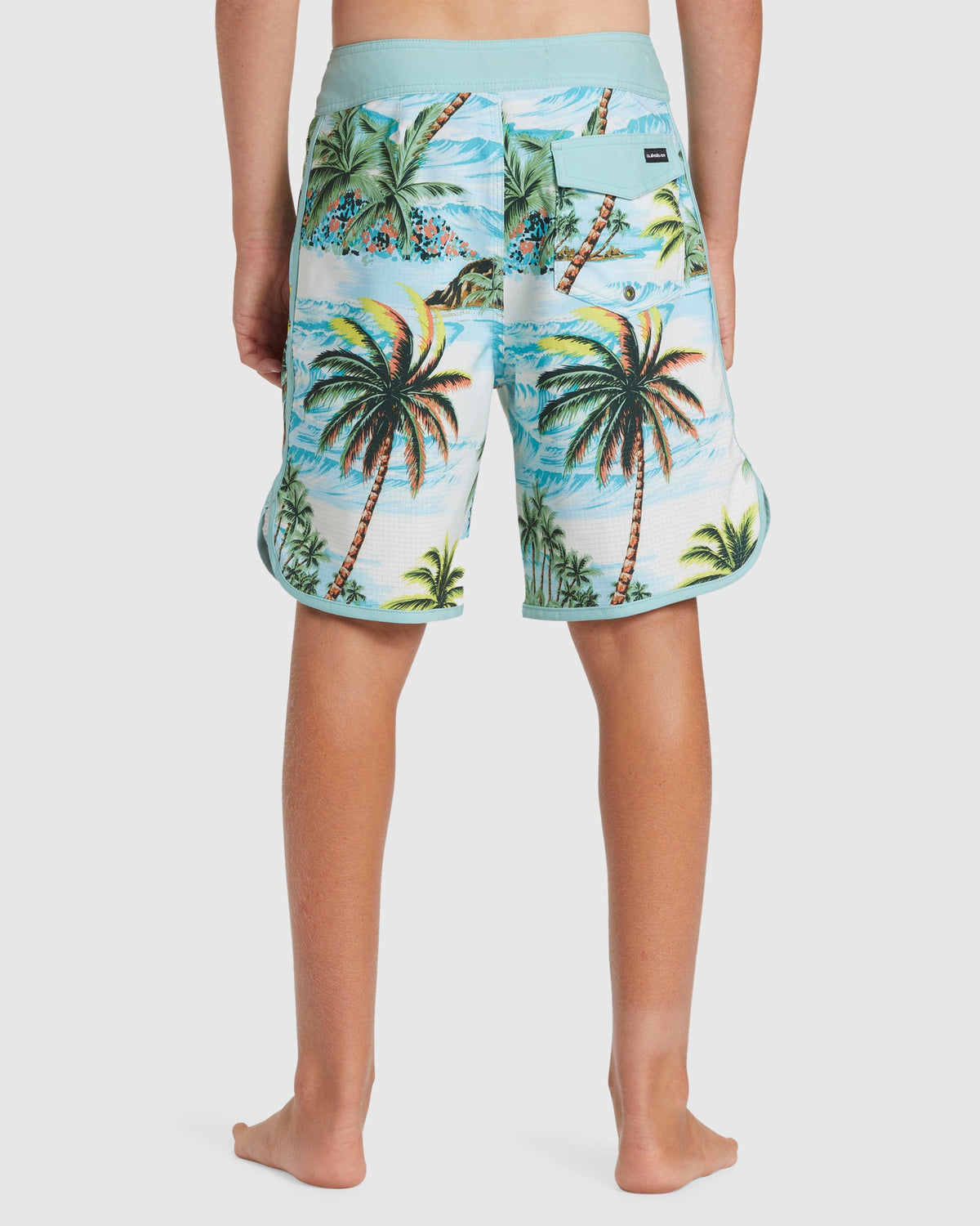 Boys 8-16 Highline Scallop Boardshorts