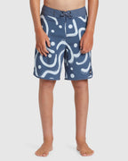 Boys 8-16 Surfsilk Scallop 17" Boardshorts