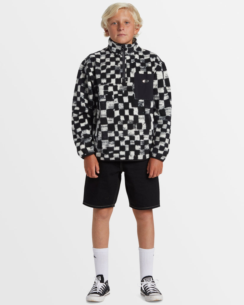 Boys 8-16 Saturn Distort Half Zip Fleece