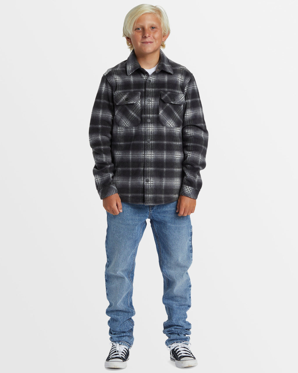 Boys 8-16 Surf Days Long Sleeve Fleece