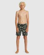 Boys 8-16 Surfsilk Mix Volley 14" Swim Shorts