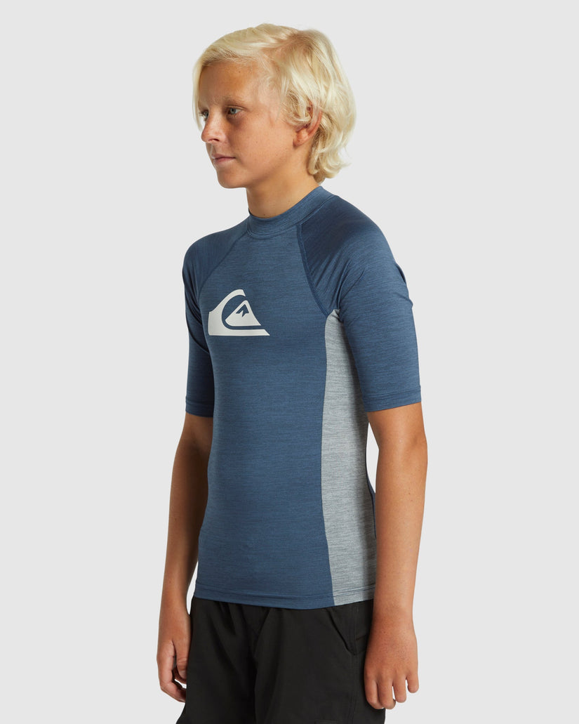Boys 8-16 Everyday Short Sleeve UPF 50 Rash Vest