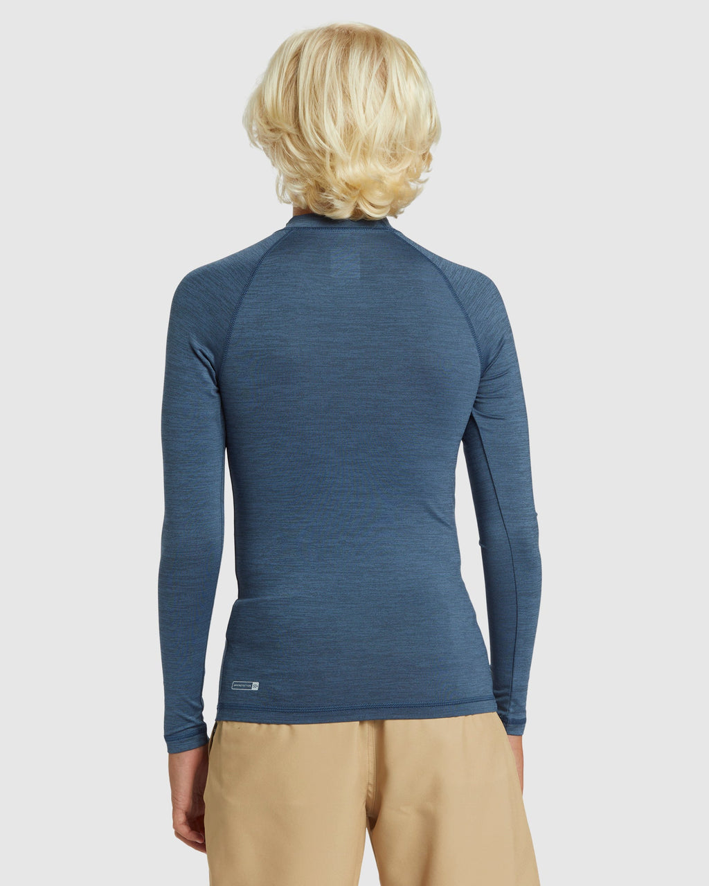 Boys 8-16 Everyday Solid Long Sleeve UPF 50 Rash Vest