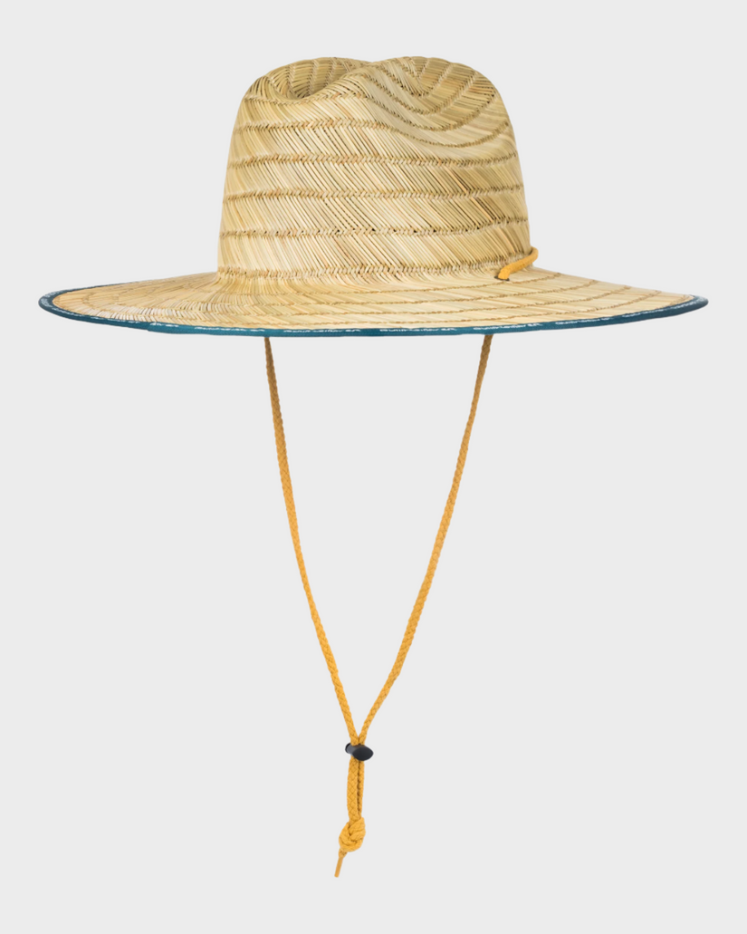 Mens Waterman Dredged Straw Hat