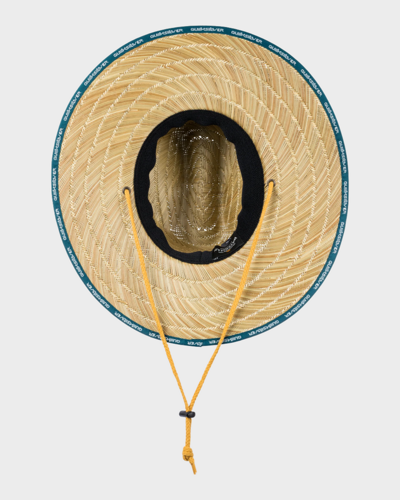 Mens Waterman Dredged Straw Hat