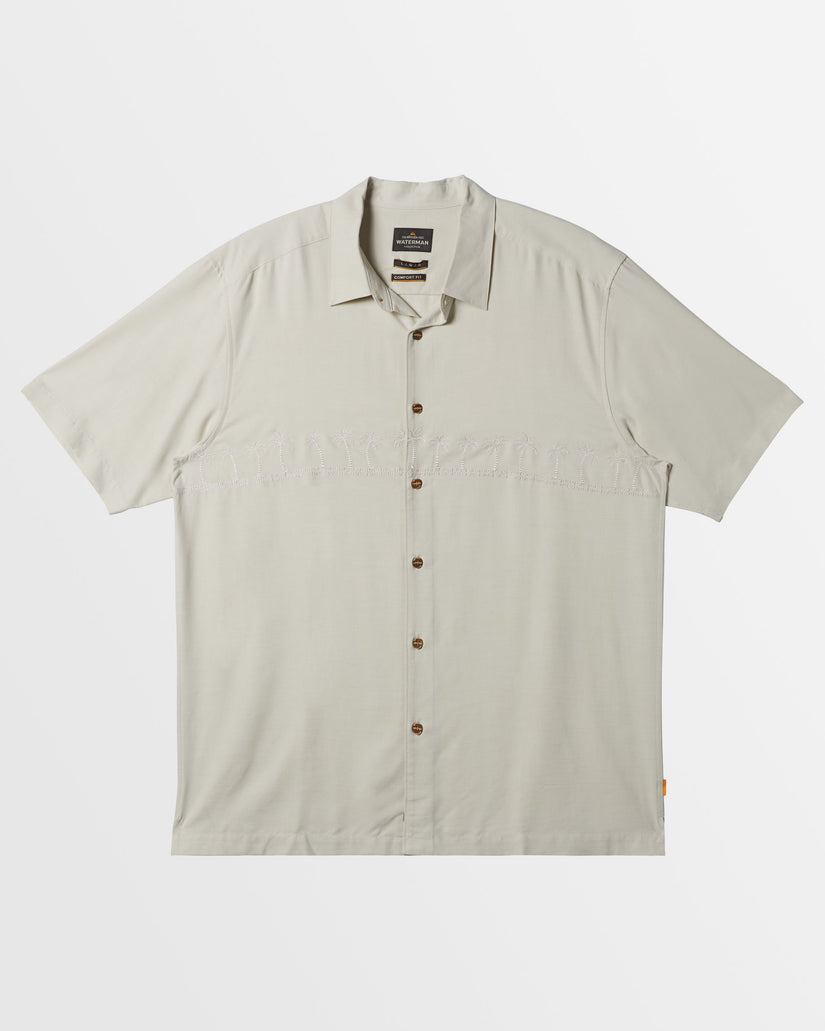 Mens Waterman Tahiti Palms Premium Anti-Wrinkle Shirt
