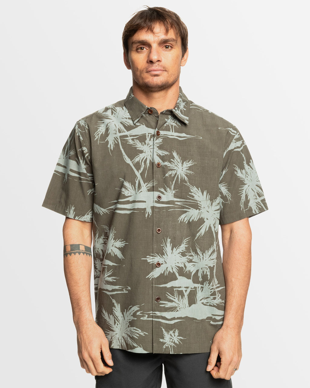 Mens Palmz Short Sleeve Shirt