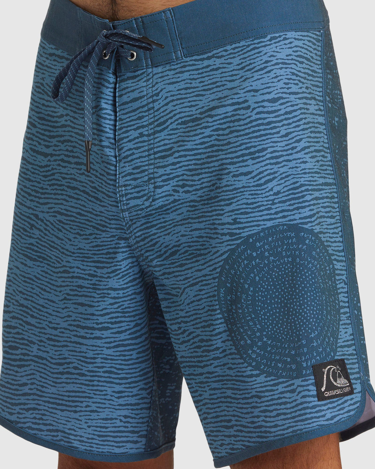 Mens Scallop Blank Canvas 18" Boardshorts